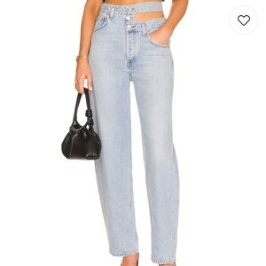 Agolde Broken Waistband Jean Size 28